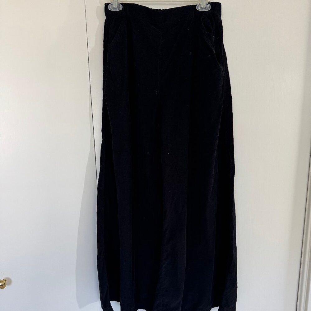 CP Shades Wendy Palazzo Baby Corduroy Pants, Black, Size Medium, New, Never Worn - Picture 4 of 6